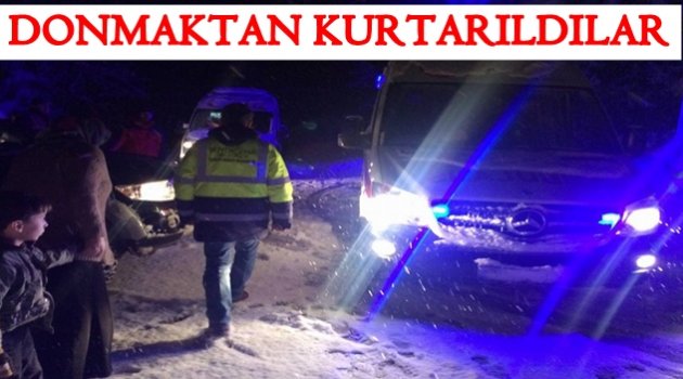 7 KİŞİ SON ANDA KURTARILDI