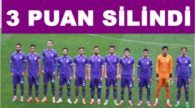 7 TAKIMIN 3&#039;ER PUANI SİLİNDİ