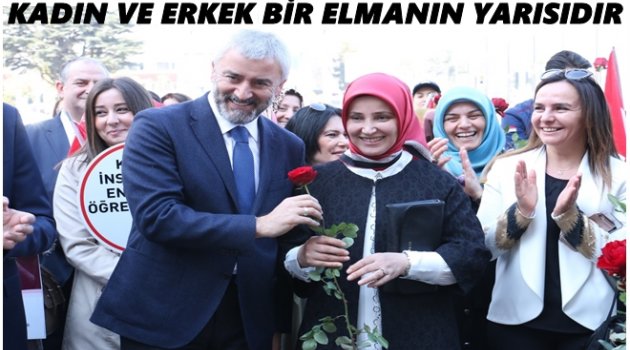 8 MART EMEKÇİ KADINLAR GÜNÜ KUTLANIYOR