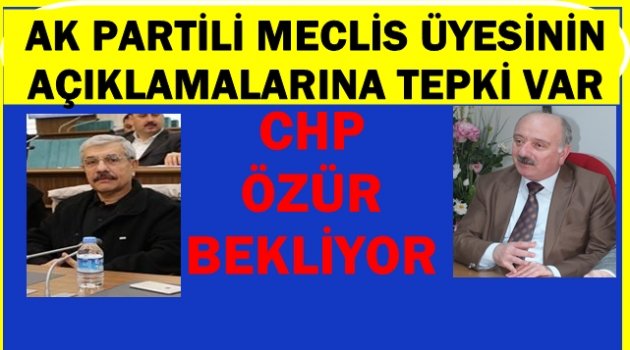 AK PARTİ İLE CHP ARASINDA YENİ POLEMİK