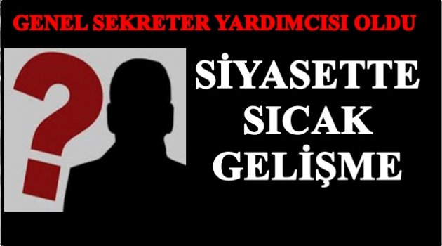 AK PARTİ&#039;DE FLAŞ GELİŞME