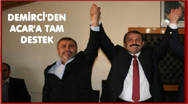 AKKUŞ ACAR&#039;IN ETRAFINDA BİRLEŞTİ