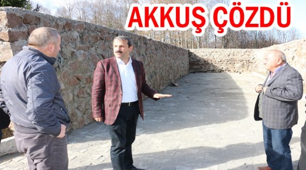 AKKUŞ'TA ÇÖPLER KONTROL ALTINDA