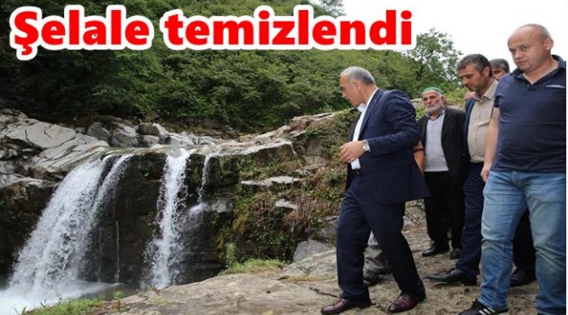 ALTINORDU BELEDİYESİ ÇİSELİ ŞELALESİ&#039;Nİ ESKİ HALİNE DÖNÜŞTÜRDÜ