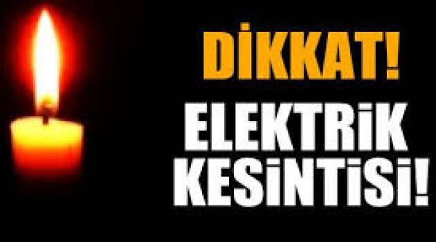 ALTINORDU İLÇESİNDE ELEKTRİK KESİNTİSİ VAR