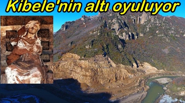 ANA TANRIÇA TAŞ OCAĞINDAN RAHATSIZ