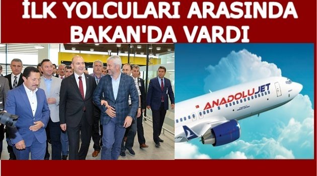 ANADOLU JET ANKARA&#039;YA SEFERLERİNİ İKİYE ÇIKARTTI