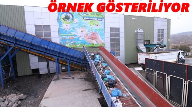 ATIK KABUL VE DEPOLAMA SİSTEMİ DEVREYE GİRDİ