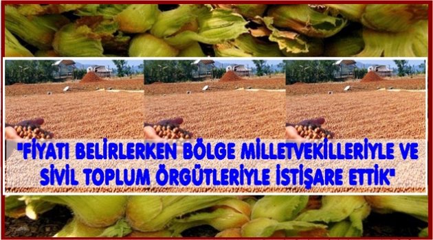 BAKAN FAKIBABA&#039;DAN YENİ FINDIK AÇIKLAMASI