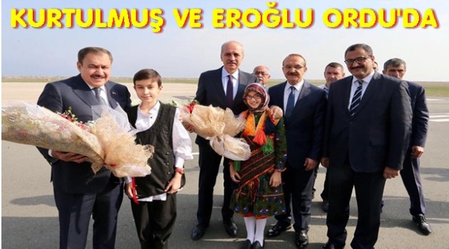 BAKANLAR HAVALİMANINDA KARŞILANDI