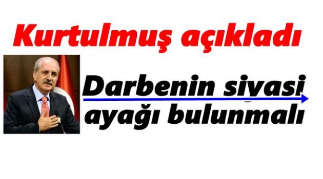 BAŞBAKAN YARDIMCISI KURTULMUŞ&#039;TAN ÇOK ÖZEL AÇIKLAMA