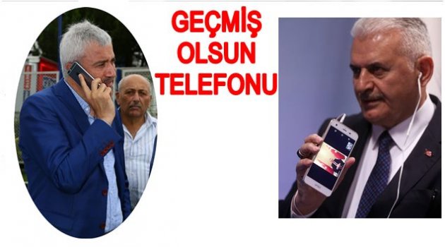 BAŞBAKAN YILDIRIM BAŞKAN YILMAZ&#039;I TELEFONLA ARADI