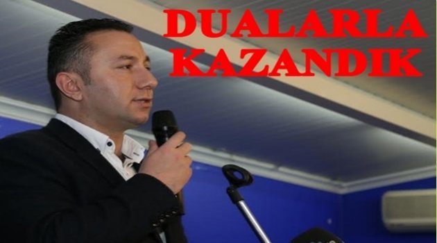 BAŞKAN ÇELENK TEŞEKKÜR ETTİ