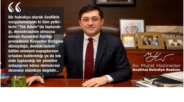 BAŞKAN HAZİNEDAR&#039;DAN BİRLİK VE BERABERLİK ÇAĞRISI