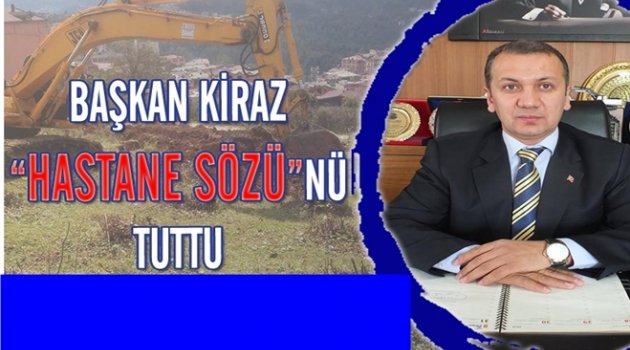 BAŞKAN KİRAZ: BİZİM SÖZÜMÜZ SENETTİR