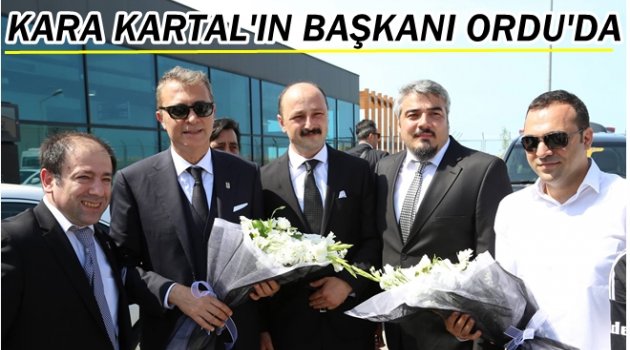 BAŞKAN ORMAN&#039;I SİYAH BEYAZLI TARAFTARLAR KARŞILADI