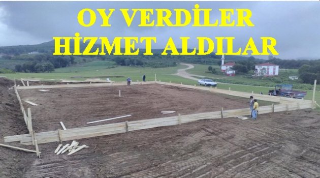 BAŞKAN SEÇİM VAADİNİ YERİNE GETİRDİ