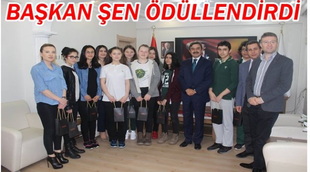 BAŞKAN ŞEN: ÖĞRENCİLERİMİZİN BAŞARISI BİZİ GURULANDIRIYOR