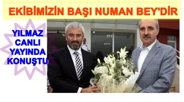 BAŞKAN YILMAZ: BİZ NEFSİ TARTIŞMANIN İÇERİSİNDE OLAMAYIZ