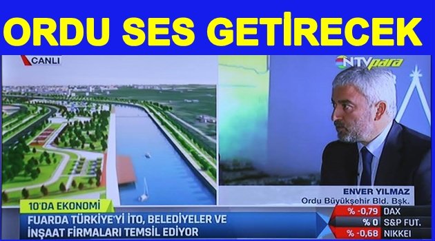 BAŞKAN YILMAZ FUARDA AÇIKLADI