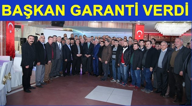 BAŞKAN YILMAZ: HAKLARINIZ KORUNACAK