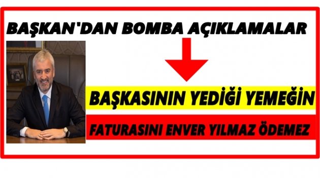 BAŞKAN YILMAZ ORDUSPOR İÇİN KONUŞTU