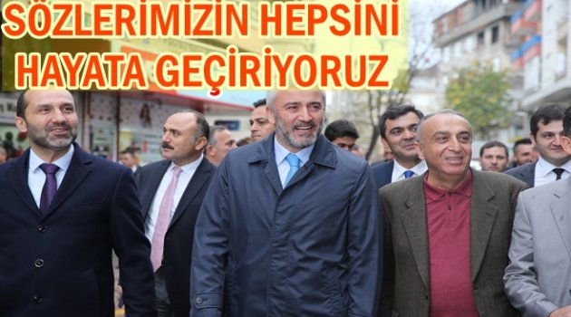 BAŞKAN YILMAZ: SÖZÜMÜZDEN FAZLASINI YAPTIK