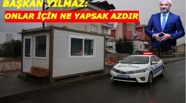 BAŞKAN YILMAZ SÖZÜNÜ YERİNE GETİRDİ