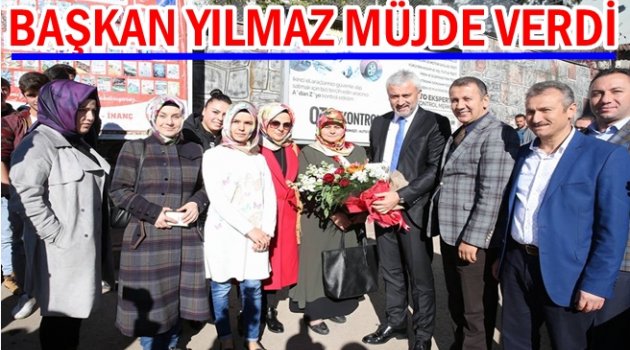 BAŞKAN YILMAZ TEPEALAN&#039;DA AÇIKLADI