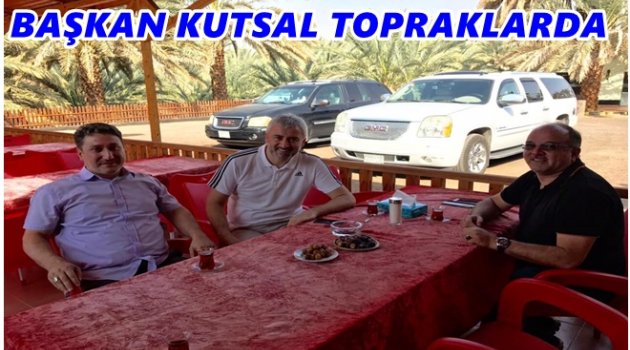 BAŞKAN YILMAZ UMREYE GİTTİ