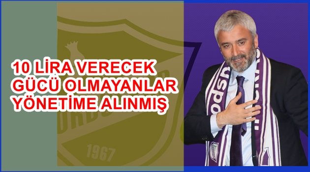 BAŞKAN YILMAZ&#039;DAN ORDUSPOR İLGİLİ BOMBA AÇIKLAMALAR