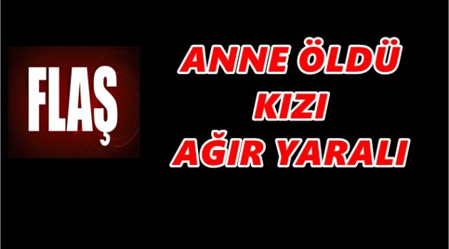 BAYAN SÜRÜCÜ KAZA YAPTI: 1 ÖLÜ 1 YARALI