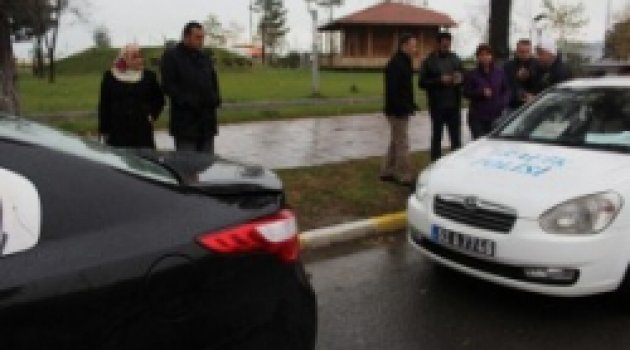 BELEDİYE BAŞKANI EŞİYLE BİRLİKTE KAZA GEÇİRDİ