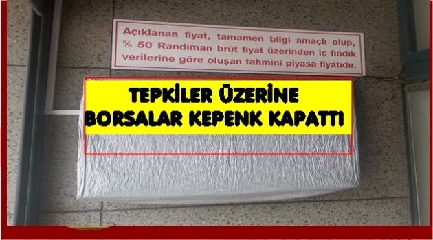 BORSALAR FİYAT YAZMAMA KARARI MI ALDI?