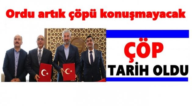 BU İMZA İLE ÇÖP ORDU&#039;NUN GÜNDEMİNDEN ÇIKTI