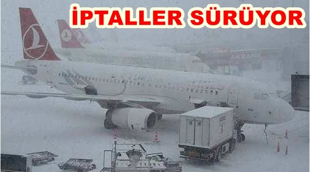 BUGÜN DE SABAH SEFERLERİ İPTAL OLDU