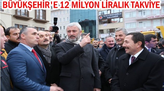 BÜYÜKŞEHİR ARAÇ FİLOSUNU GÜÇLENDİRDİ