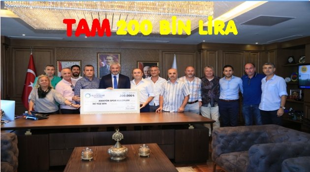 BÜYÜKŞEHİR&#039;DEN SPORA BÜYÜK DESTEK