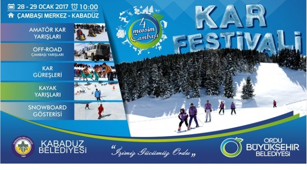 ÇAMBAŞI&#039;NDA ŞENLİK VAR