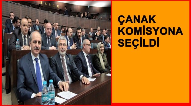 ÇANAK HANGİ KOMİSYONA SEÇİLDİ