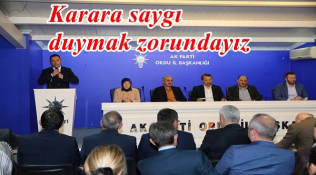 ÇELENK KONGRE KARARI İÇİN KONUŞTU