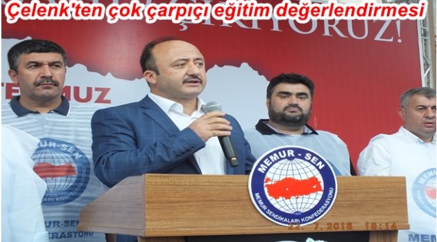 ÇELENK YENİ ÖĞRETİM YILI SANCILARLA BAŞLIYOR