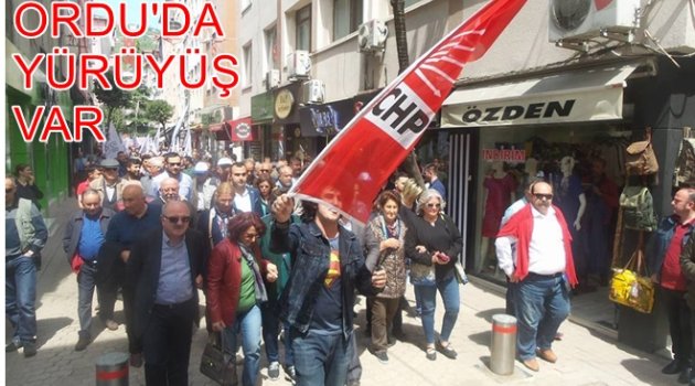 CHP&#039;DEN ORDU&#039;DA &#039;ADALET YÜRÜYÜŞÜ&#039;