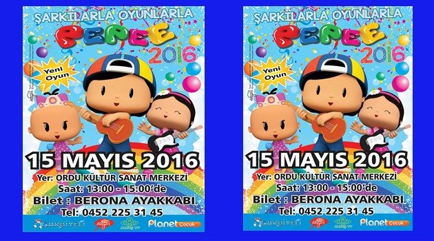 ÇOCUKLARIN SEVGİLİSİ ORDU'YA GELİYOR