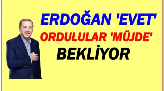 CUMHURBAŞKANI ERDOĞAN ORDU&#039;DA
