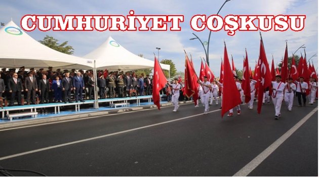 CUMHURİYET BAYRAMI TÖRENLERLE KUTLANDI
