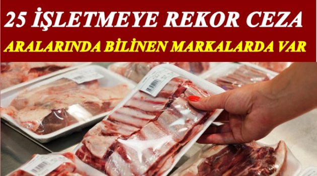 DENETİMLERDE BOZUK VE HİLELİ ÜRÜNLER BULUNDU