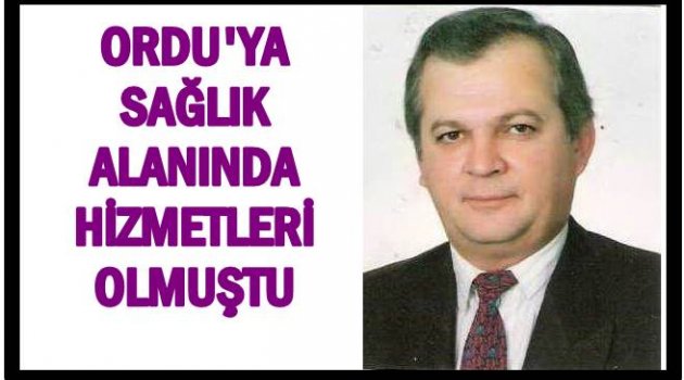 DR. ÇETİN YENER YAŞAMINI KAYBETTİ