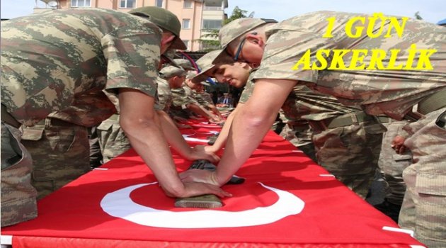 ENGELLİLER ASKERE ALINDI