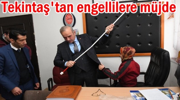 ENGELLİLERİN BEKLEDİĞİ PROJE HAYATA GEÇİYOR